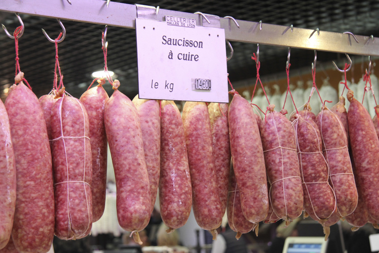 saucisse de lyon