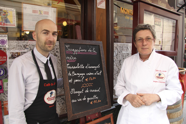 Le Bouchon du Jura, chef Brigitte