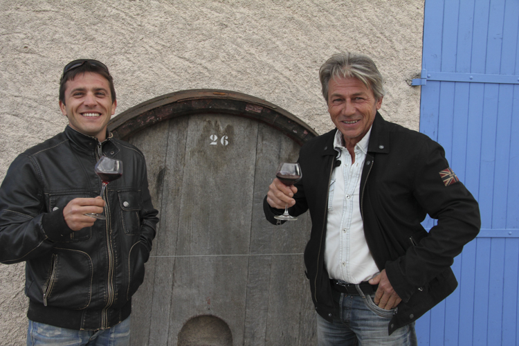 Rock&Roll  father and son winemakers, Domaine