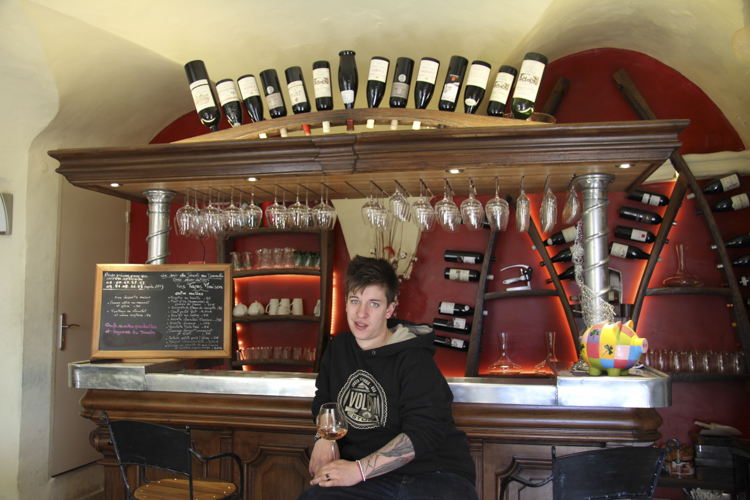 Fanny, punk chef and owner of Le Petit Nore
